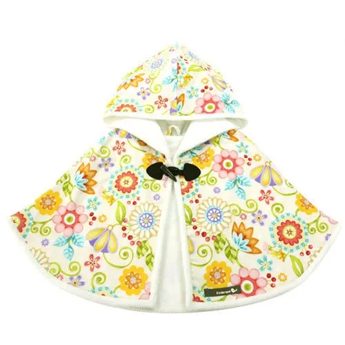 Innobaby Kinderspel Hooded Cape – Soft Cotton Baby Cape with Stylish Hood (Size 12M-3T)