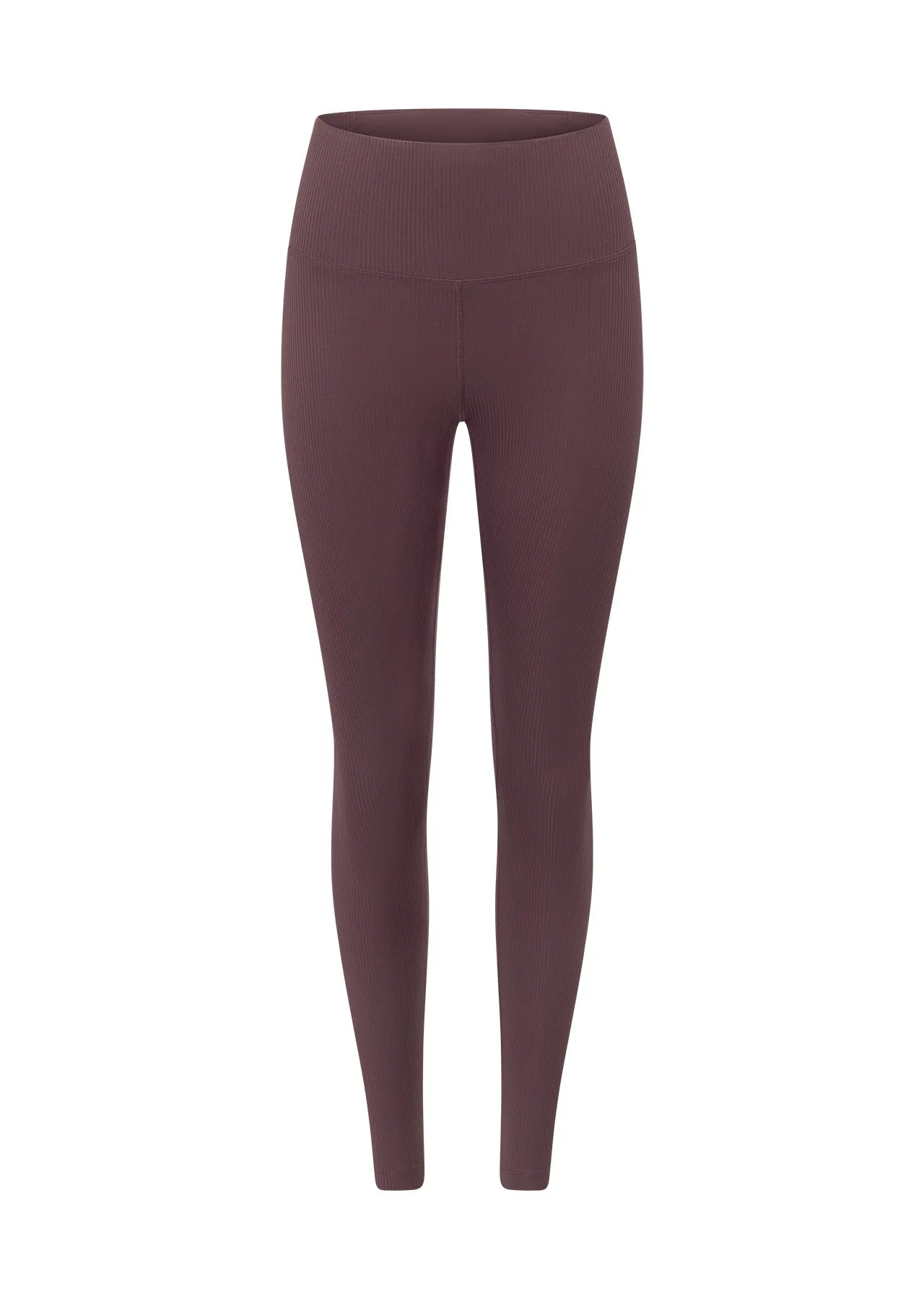 Irresistable Luxe Rib Full Length Leggings | Amethyst Shadow