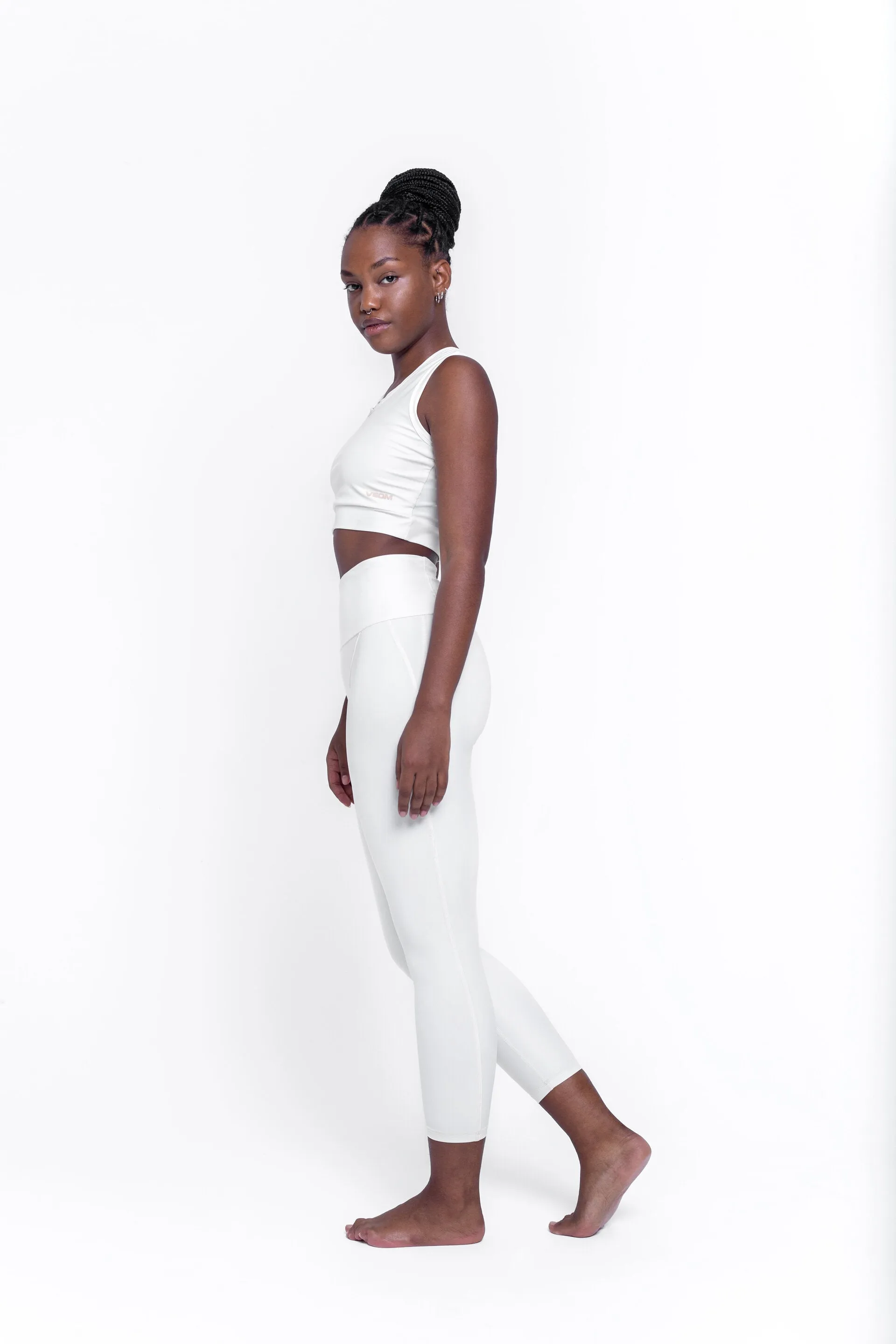 Ivory Performance Leggings 7/8