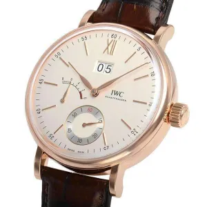IWC PORTOFINO HAND-WOUND BIG DATE MEN WATCH IW516102