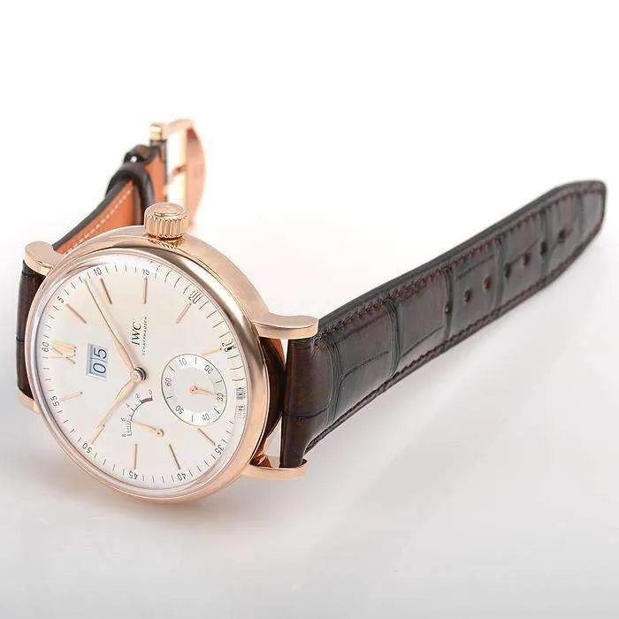 IWC PORTOFINO HAND-WOUND BIG DATE MEN WATCH IW516102