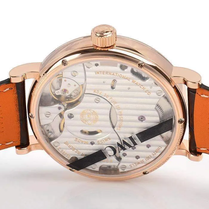 IWC PORTOFINO HAND-WOUND BIG DATE MEN WATCH IW516102
