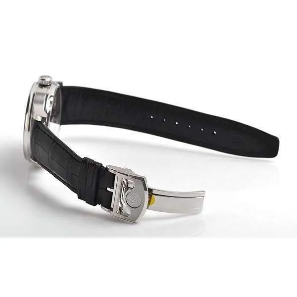IWC PORTUGIESER BLACK AUTOMATIC MEN WATCH  IW500703