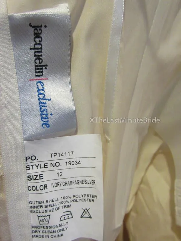 Jacquelin Exclusive Heather 19034 size 12
