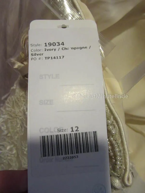Jacquelin Exclusive Heather 19034 size 12