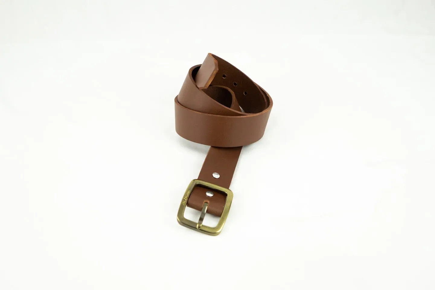 Jalzachih 1010-C Smooth Chestnut Belt 1 3/4"