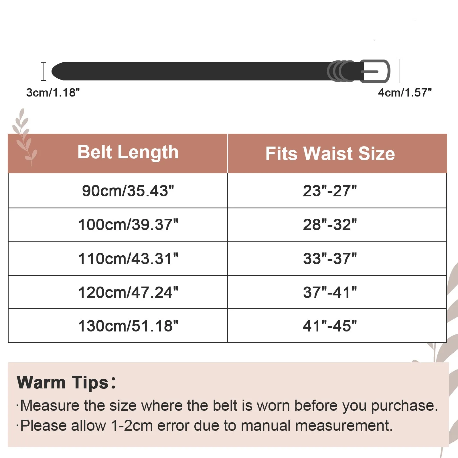 JASGOOD Women's Skinny PU Leather Belt Solid Color Thin Waist Belt with Gold Buckle for Jeans Pants 1/2 Width