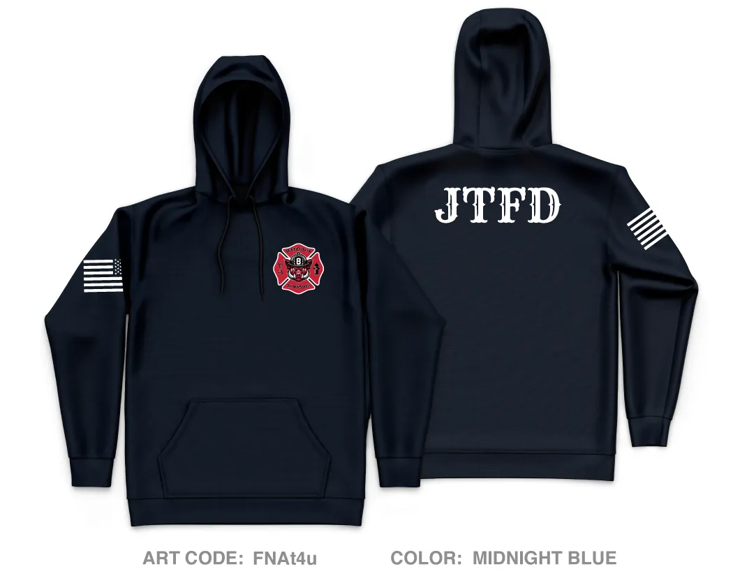 Jefferson Twp Fire/Rescue Store 1 Core Men's Hooded Performance Sweatshirt - FNAt4u