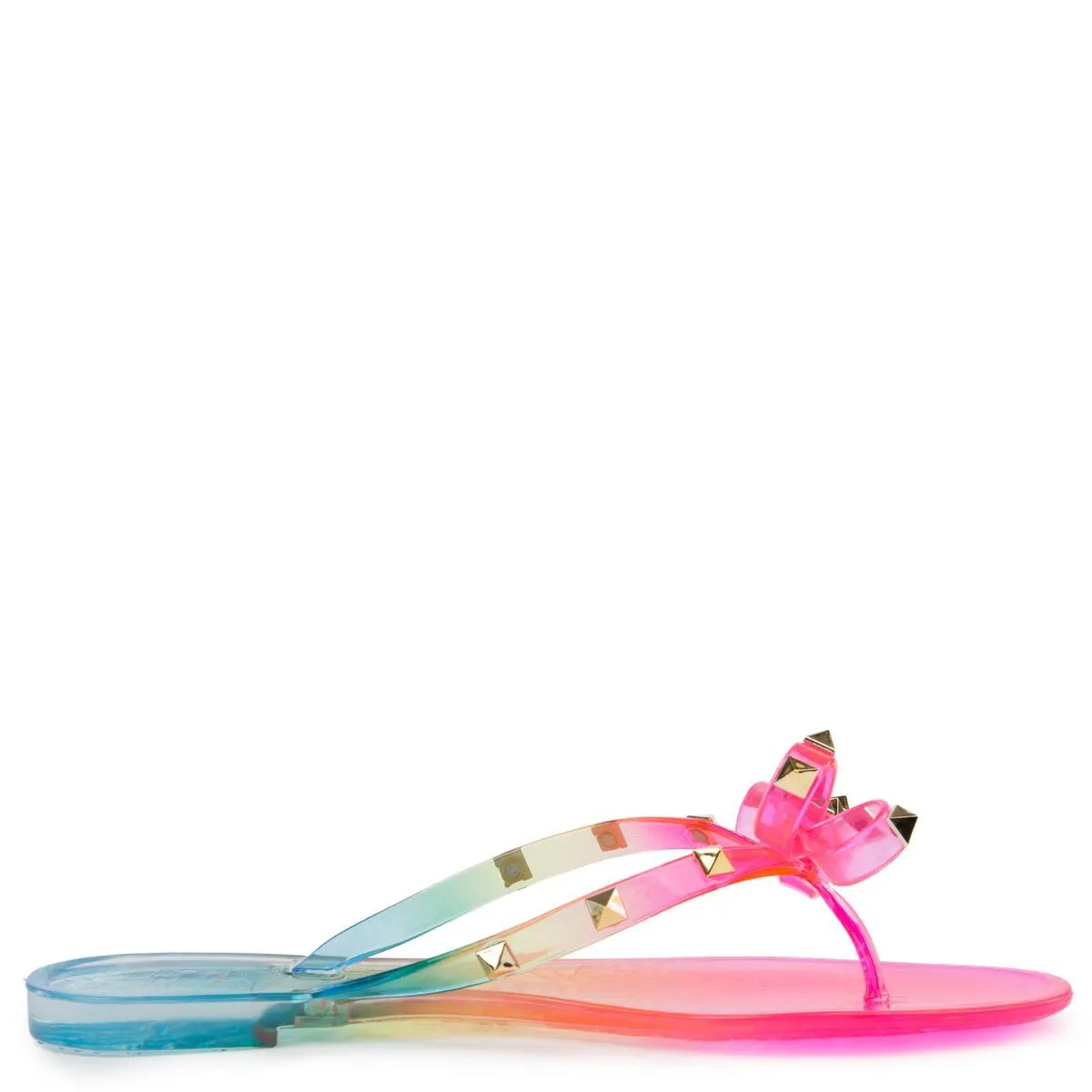 Jelli-40 Stud Bow Tie Sandals