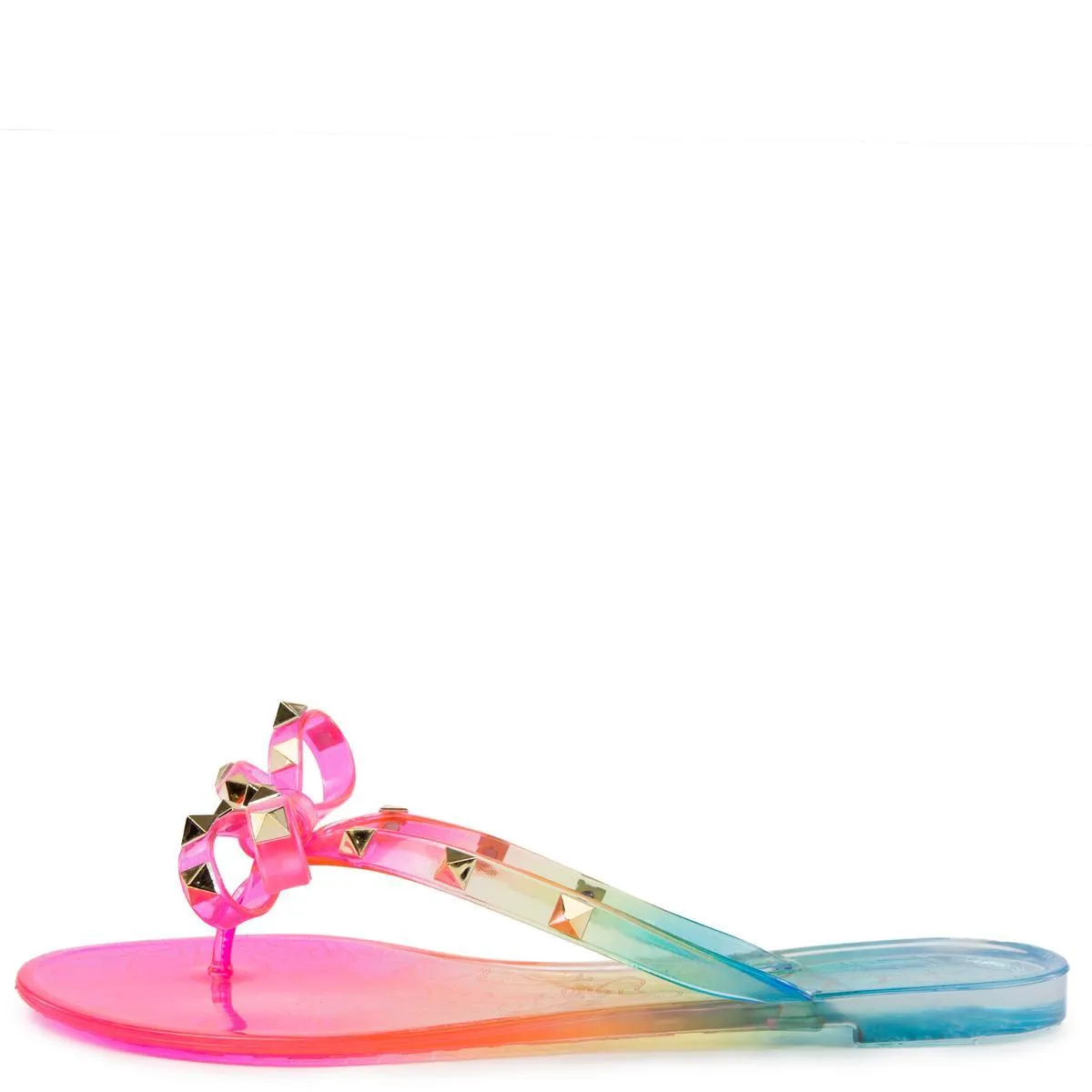 Jelli-40 Stud Bow Tie Sandals
