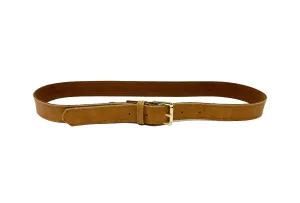 JJ Winters Belt - Honey Leather / Gold