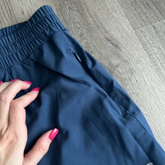 Johnny Was Calme Elements Run Blue Activewear Running Shorts Medium M
