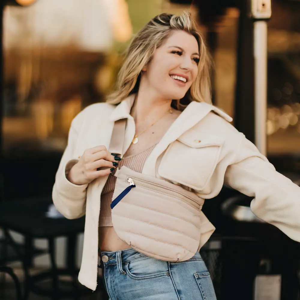 Jolie Puffer Belt Bag by Pretty Simple