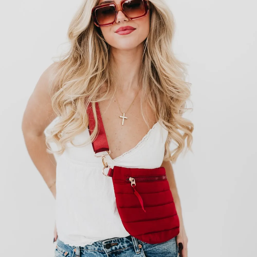 Jolie Puffer Belt Bag by Pretty Simple