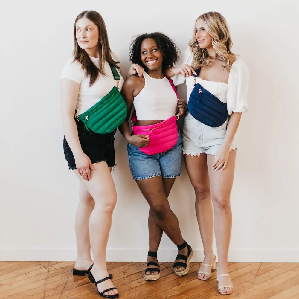 Jolie Puffer Belt Bag by Pretty Simple
