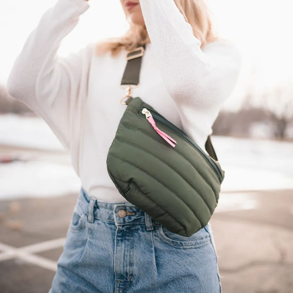 Jolie Puffer Belt Bag by Pretty Simple