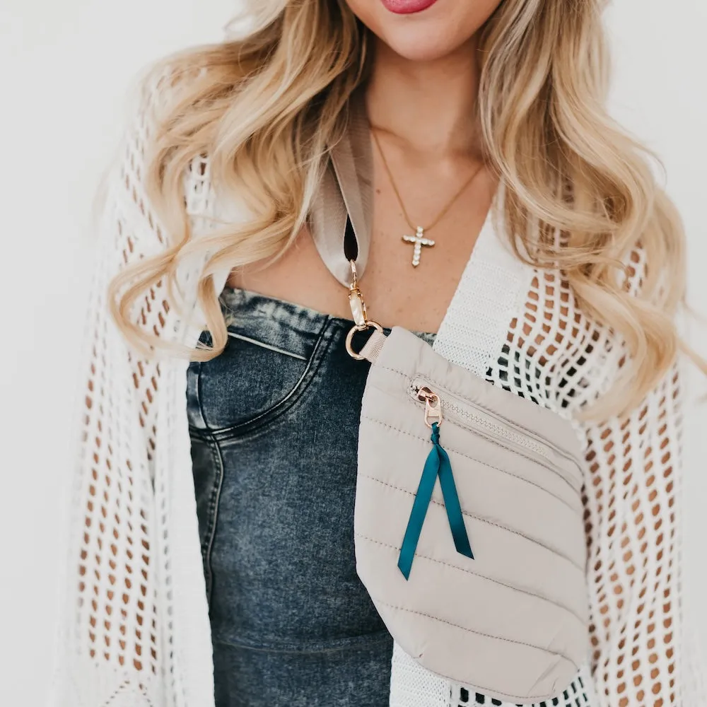Jolie Puffer Belt Bag by Pretty Simple