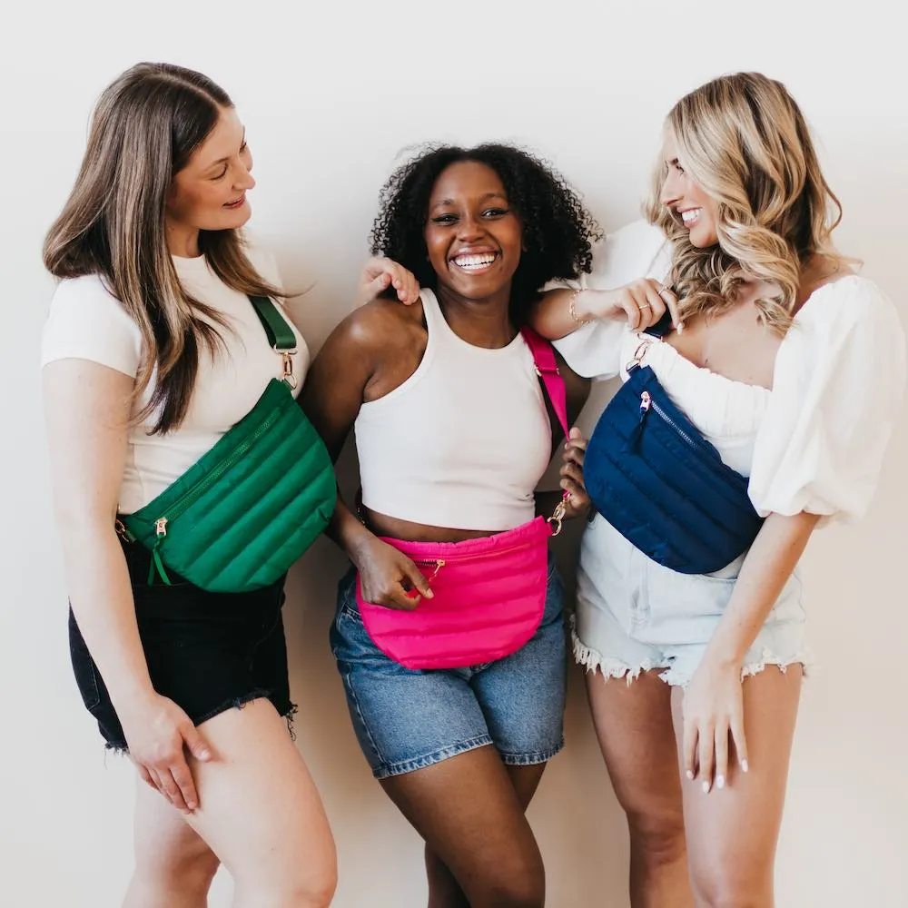 Jolie Puffer Belt Bag by Pretty Simple