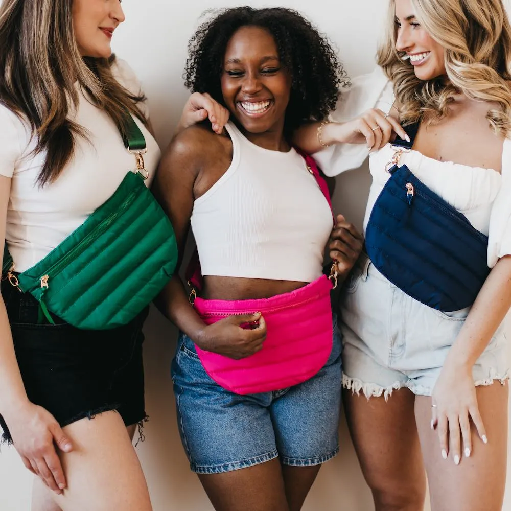 Jolie Puffer Belt Bag by Pretty Simple
