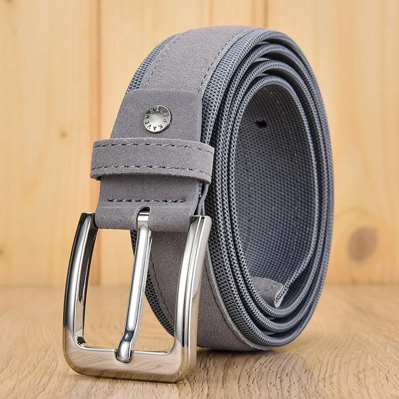 KAVENPETER™ Genuine Suede Leather Belt For Men