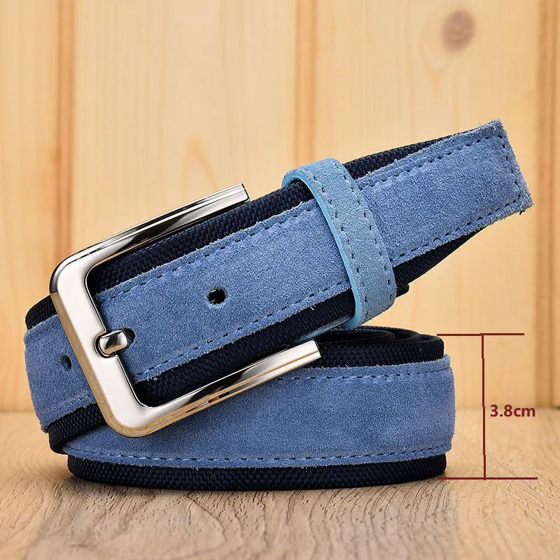 KAVENPETER™ Genuine Suede Leather Belt For Men