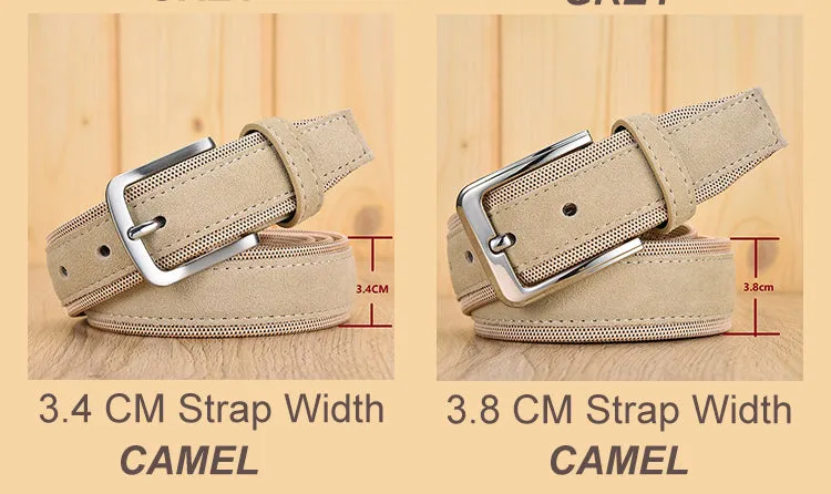KAVENPETER™ Genuine Suede Leather Belt For Men