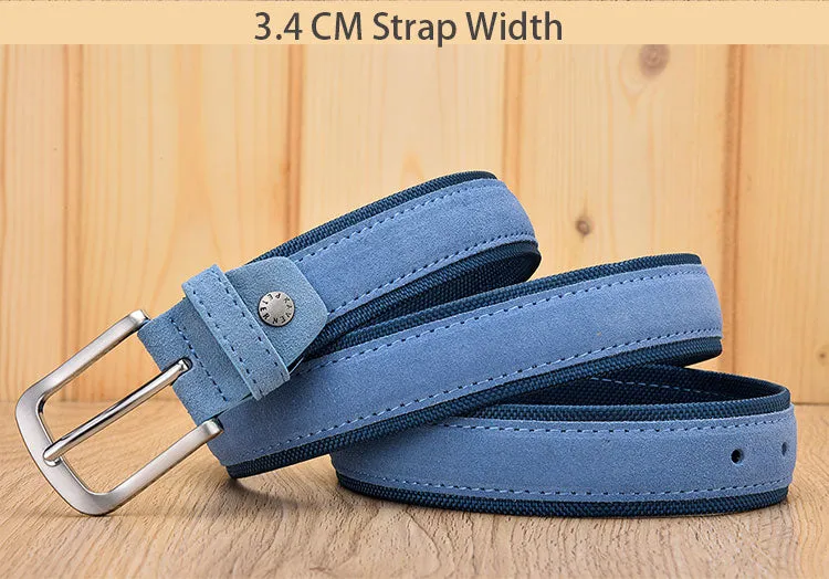 KAVENPETER™ Genuine Suede Leather Belt For Men