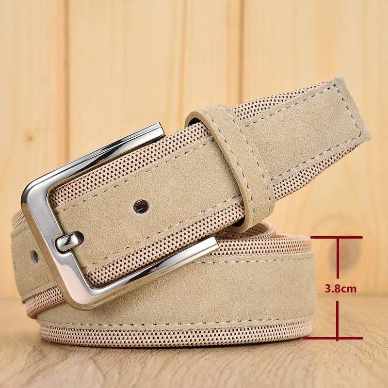 KAVENPETER™ Genuine Suede Leather Belt For Men