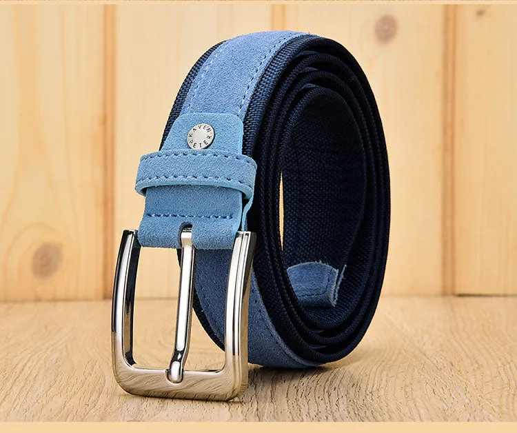 KAVENPETER™ Genuine Suede Leather Belt For Men