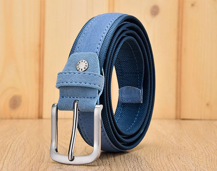 KAVENPETER™ Genuine Suede Leather Belt For Men