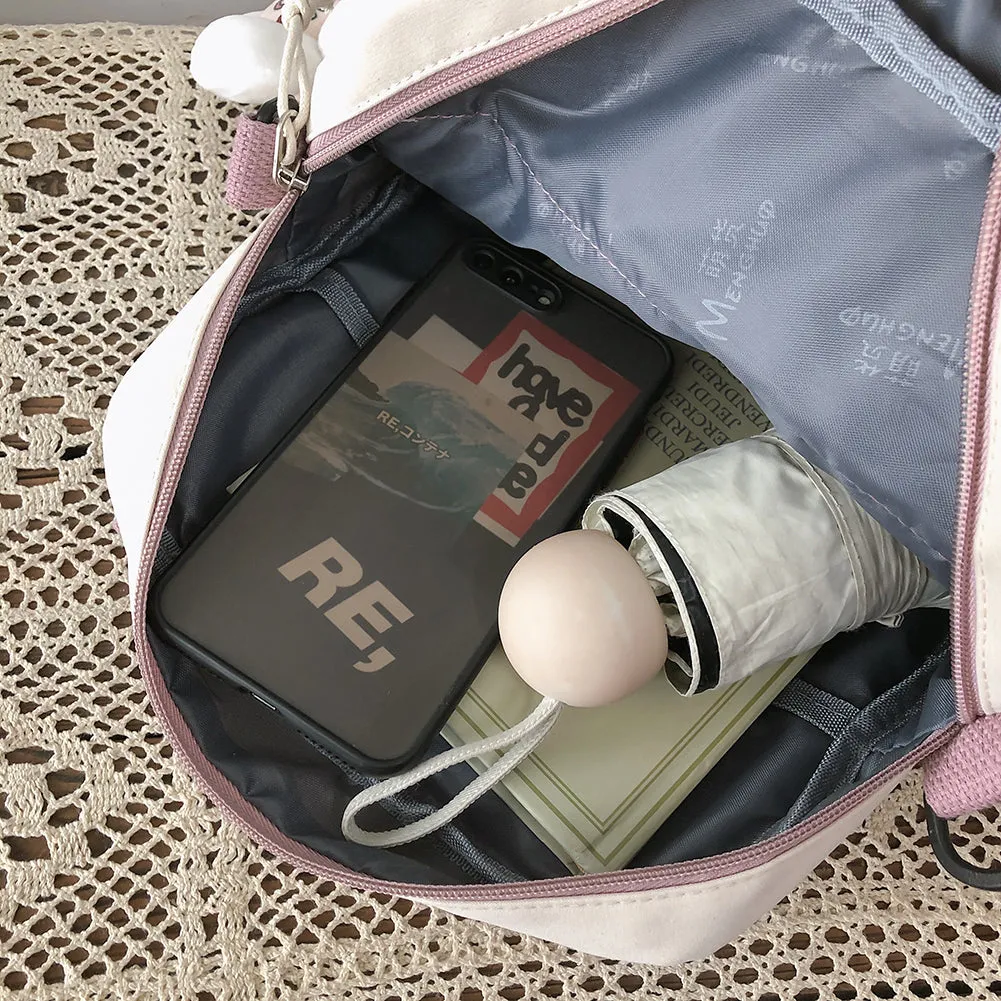 Kawaii Korean Style Backpack | Cute & Waterproof | Teen Girls