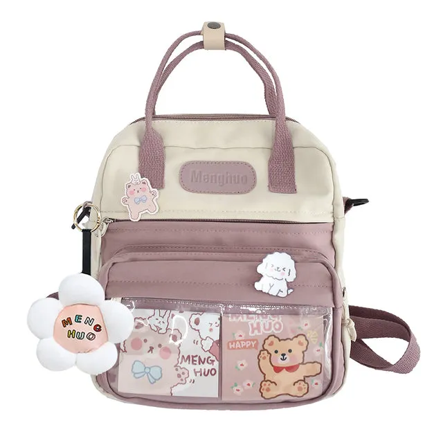 Kawaii Korean Style Backpack | Cute & Waterproof | Teen Girls