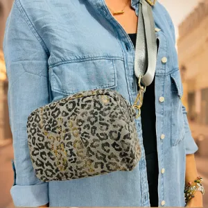 Kelli Leopard Vegan Leather  - Fanny - Camera - Hip - Bum Bag