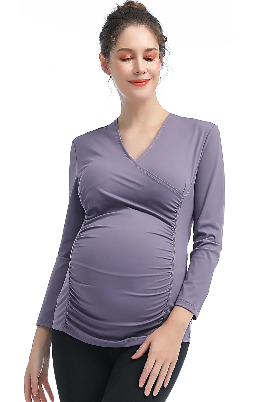 Kimi   Kai Maternity Essential Nursing Active Top