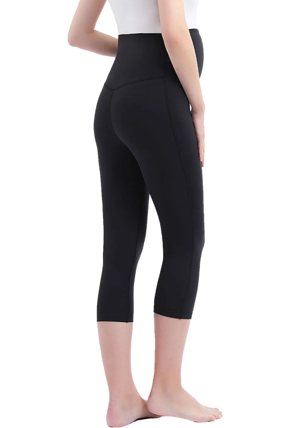 Kimi   Kai Maternity "Esi" Daily Essential Leggings (18.5" Inseam)