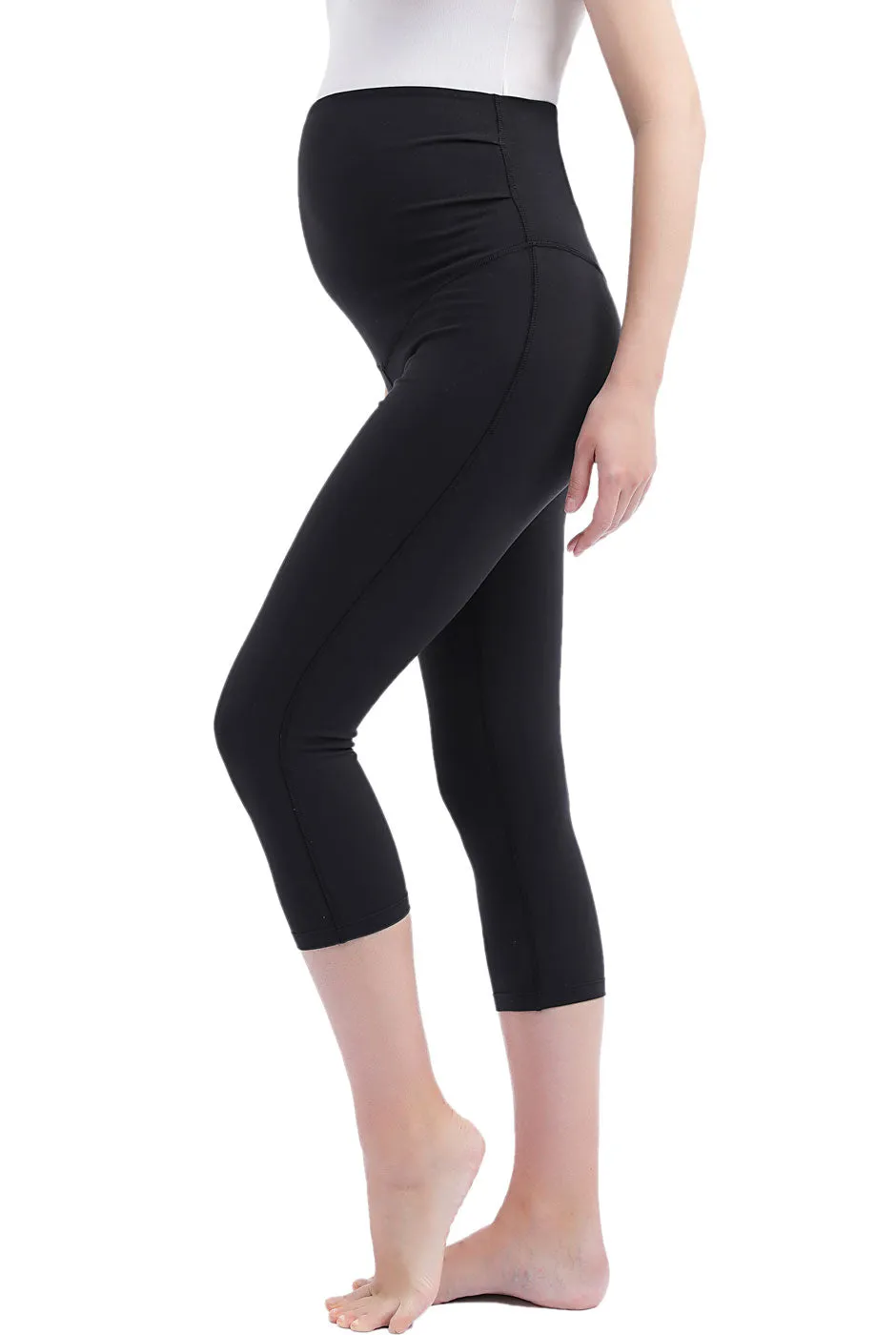Kimi   Kai Maternity "Esi" Daily Essential Leggings (18.5" Inseam)