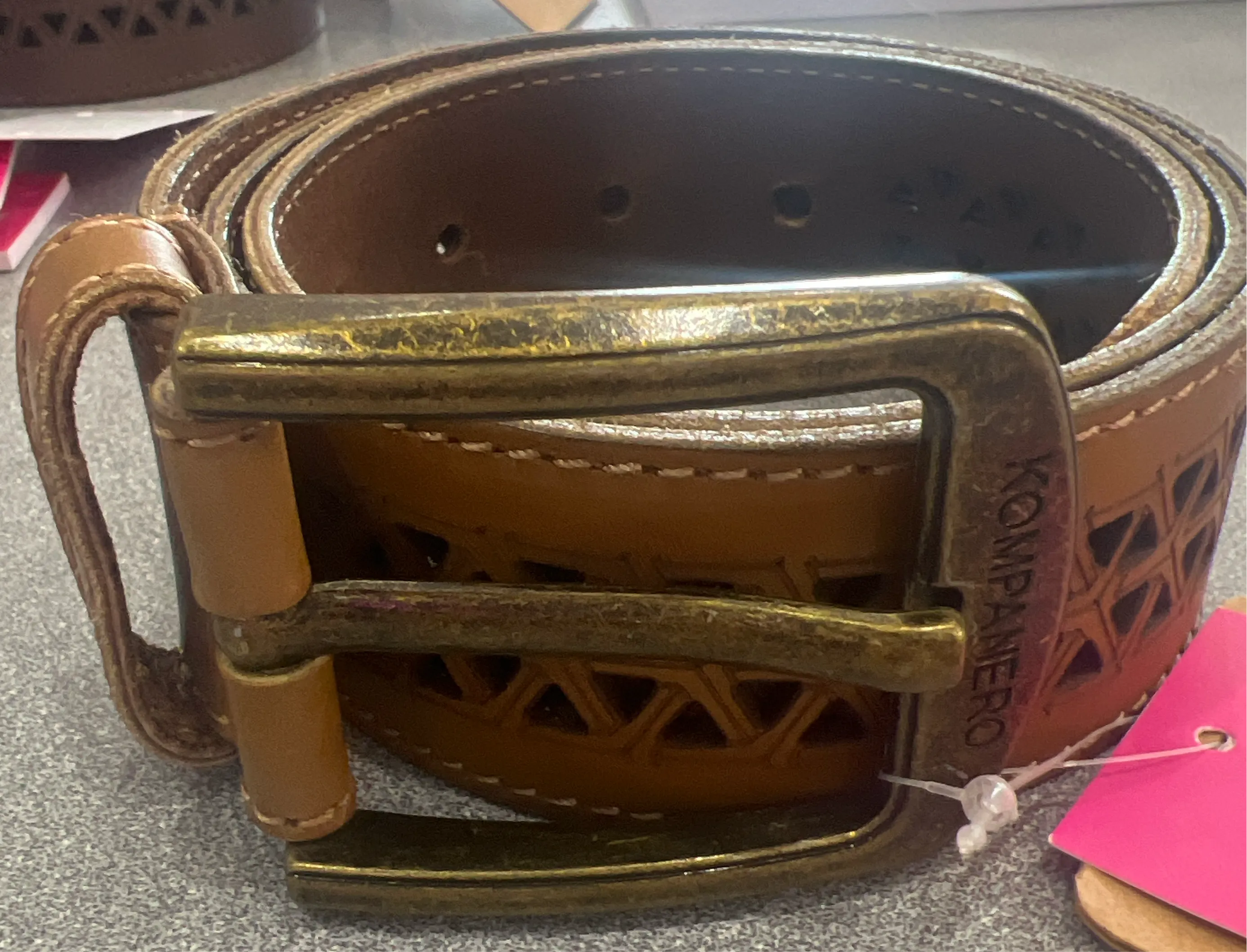 Kompanero - Laval Tobacco Leather Belt