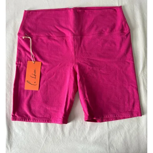 La Detresse Pink Bike Shorts Size L