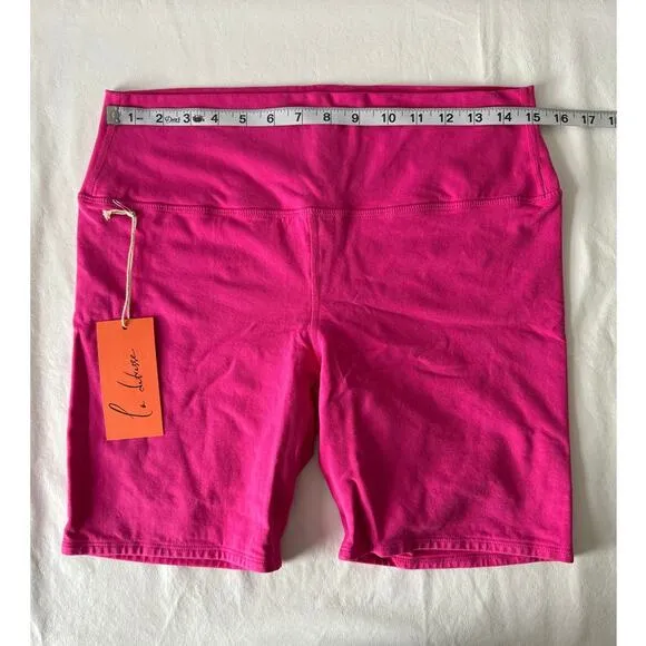 La Detresse Pink Bike Shorts Size L