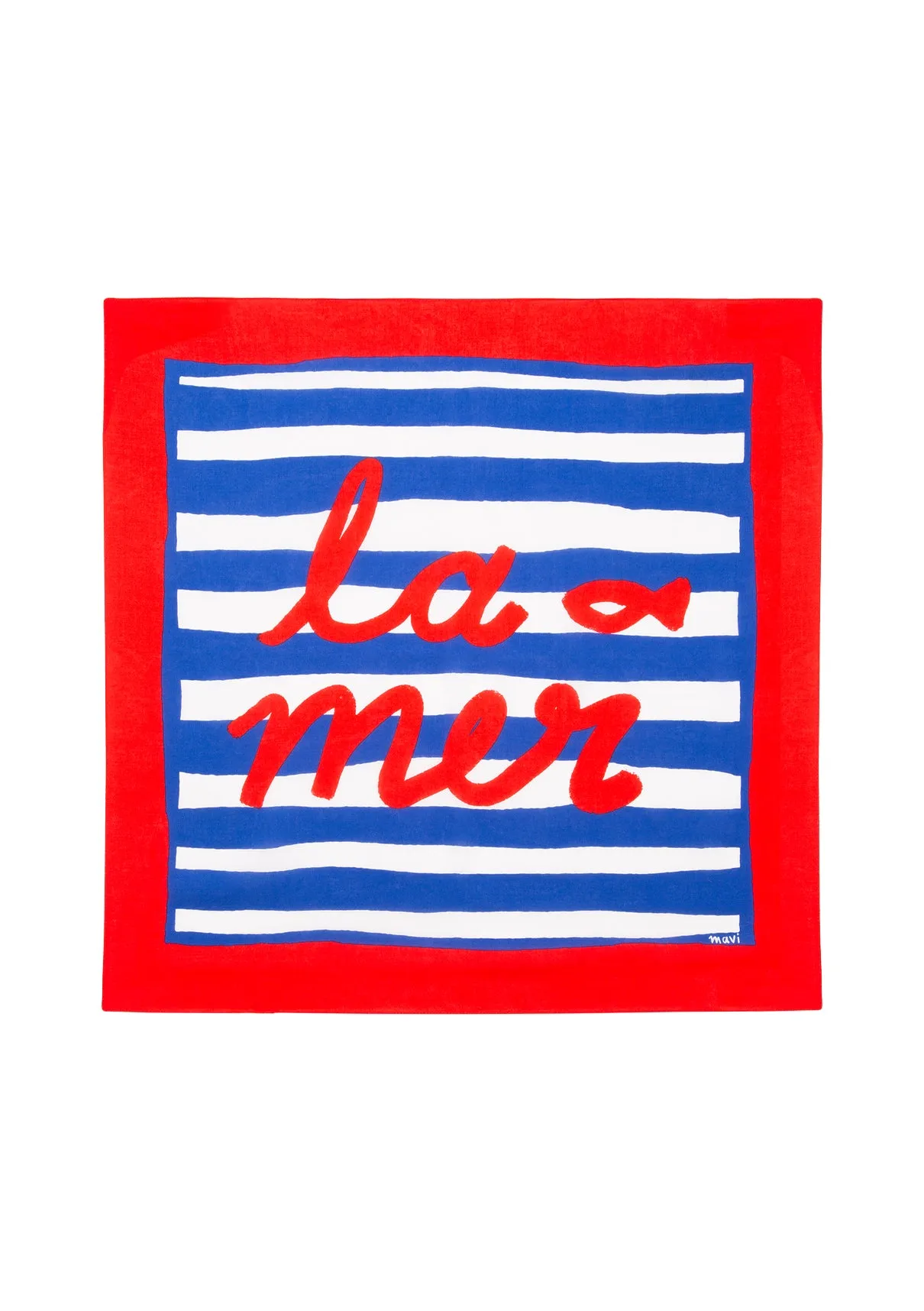 La Mer Printed Bandana