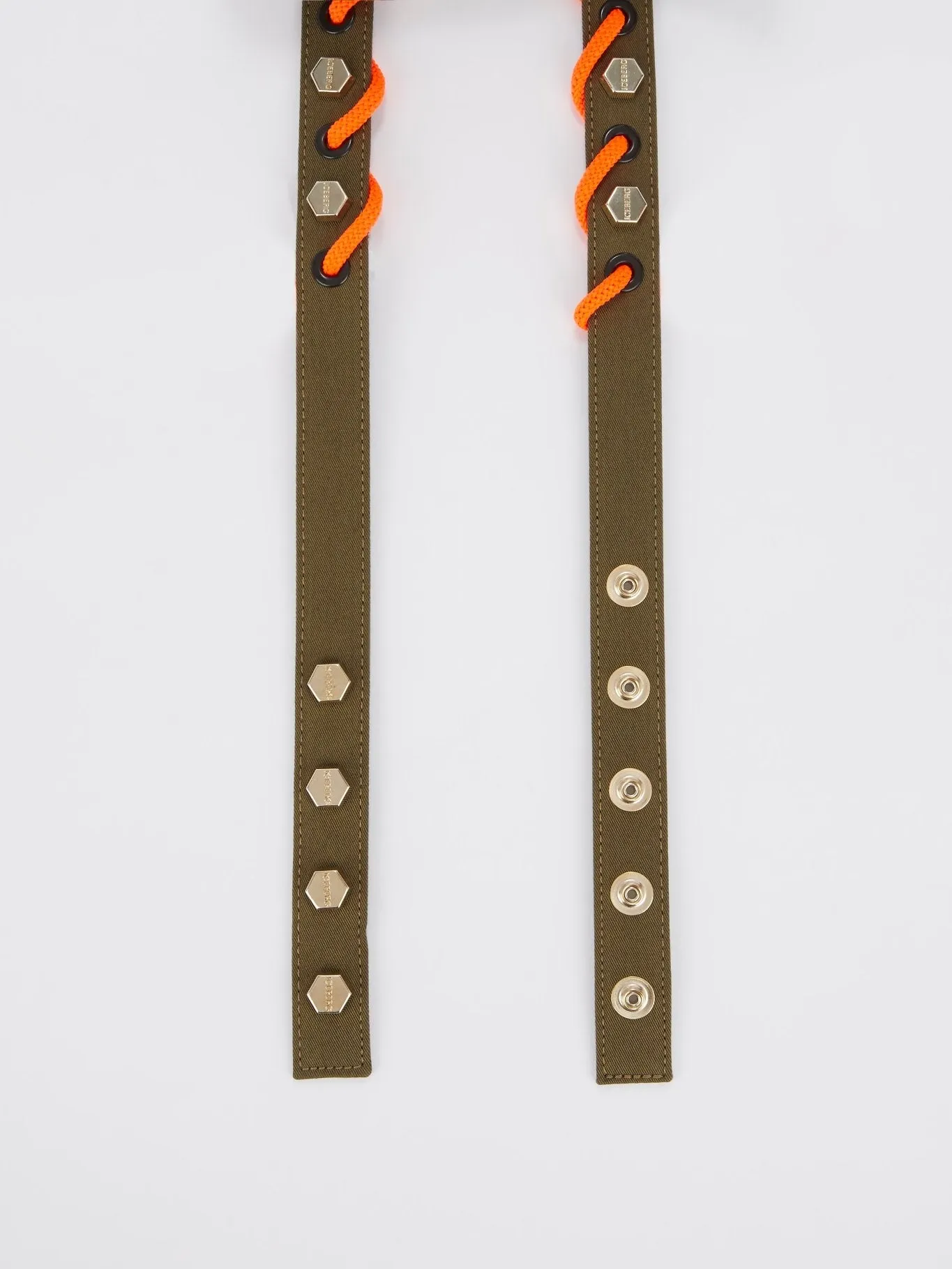 Lace Embellished Fabric Belt