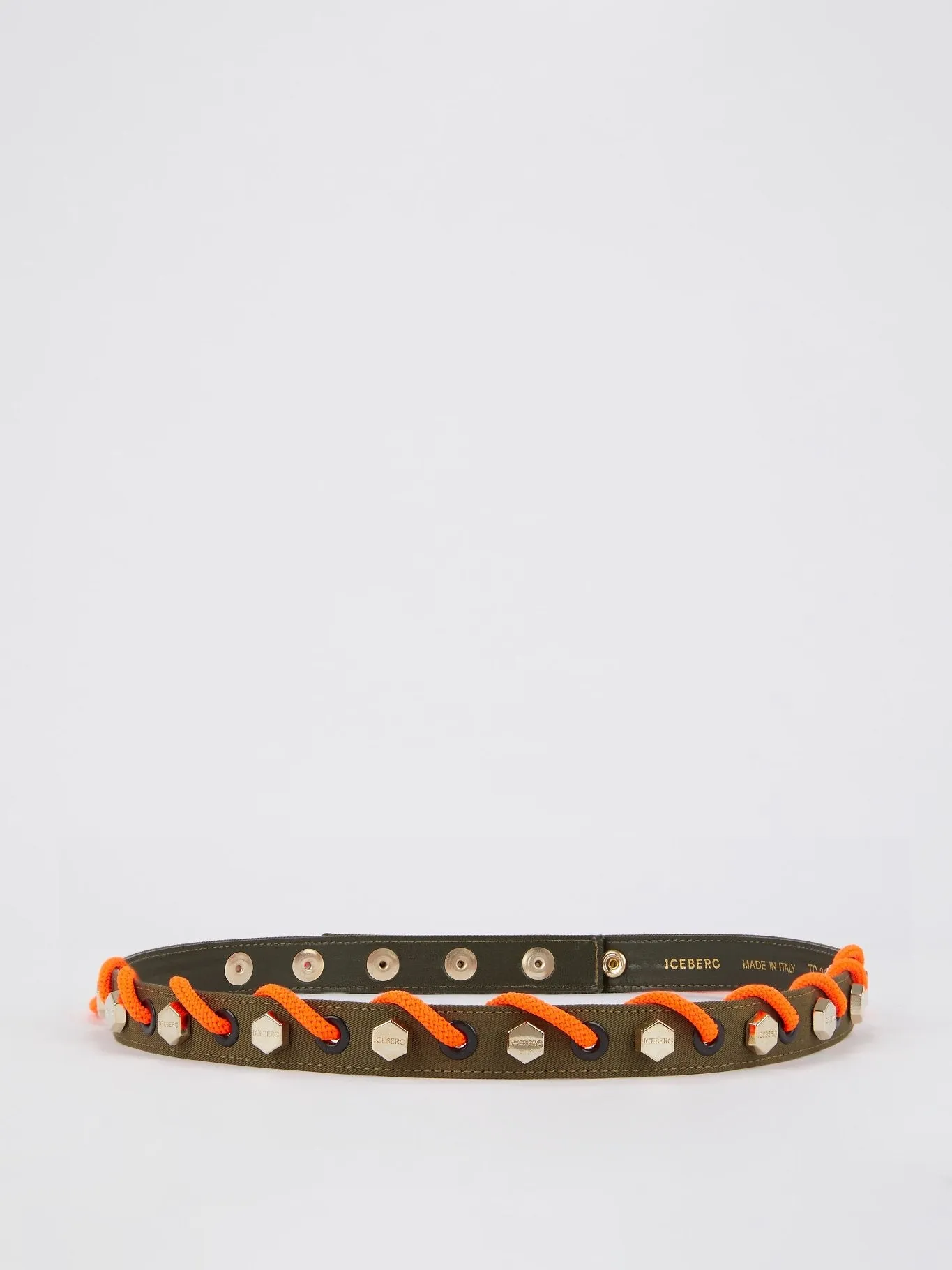 Lace Embellished Fabric Belt