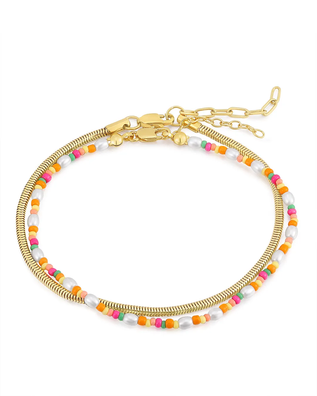 Lahaina Pearl Anklet Set
