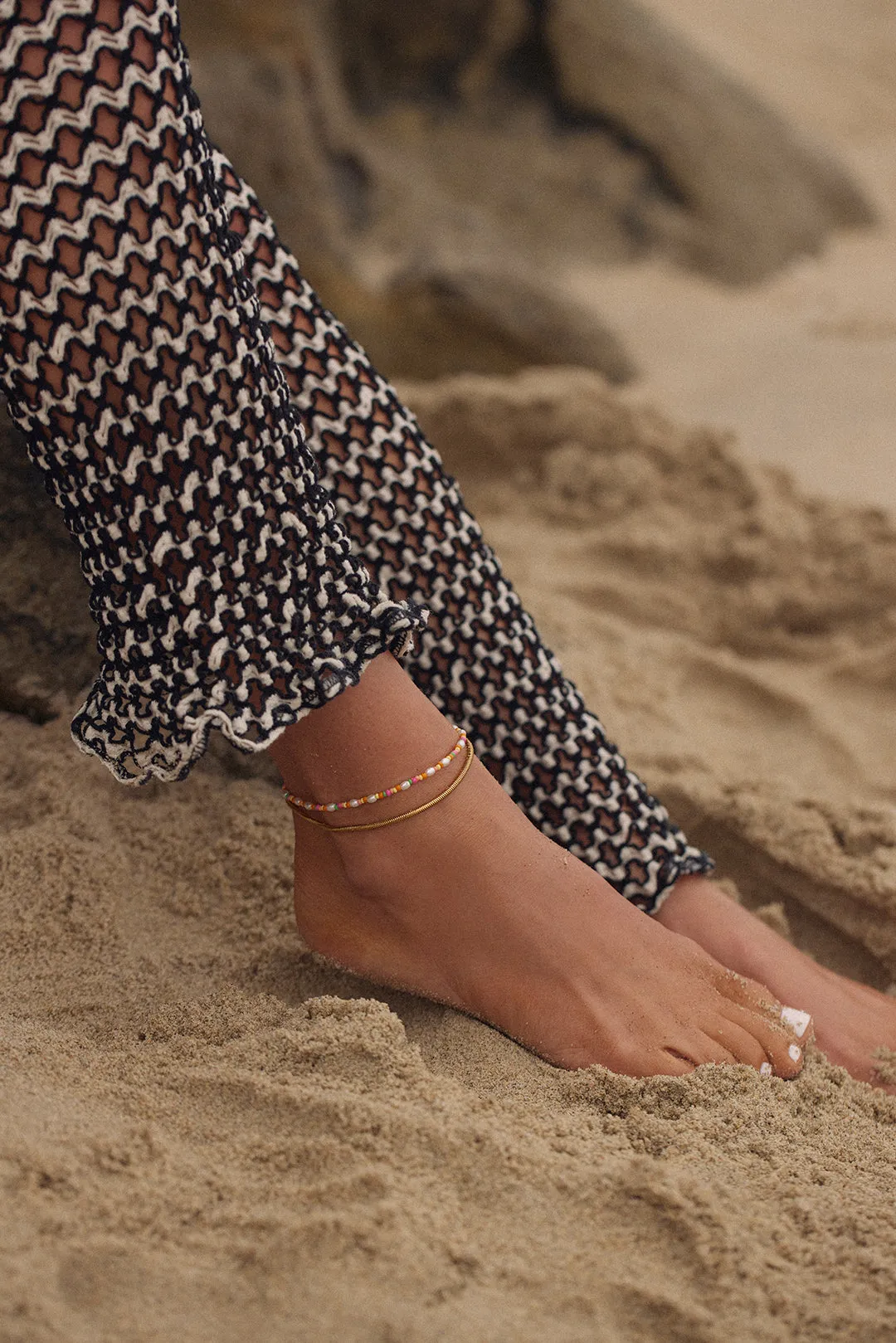 Lahaina Pearl Anklet Set