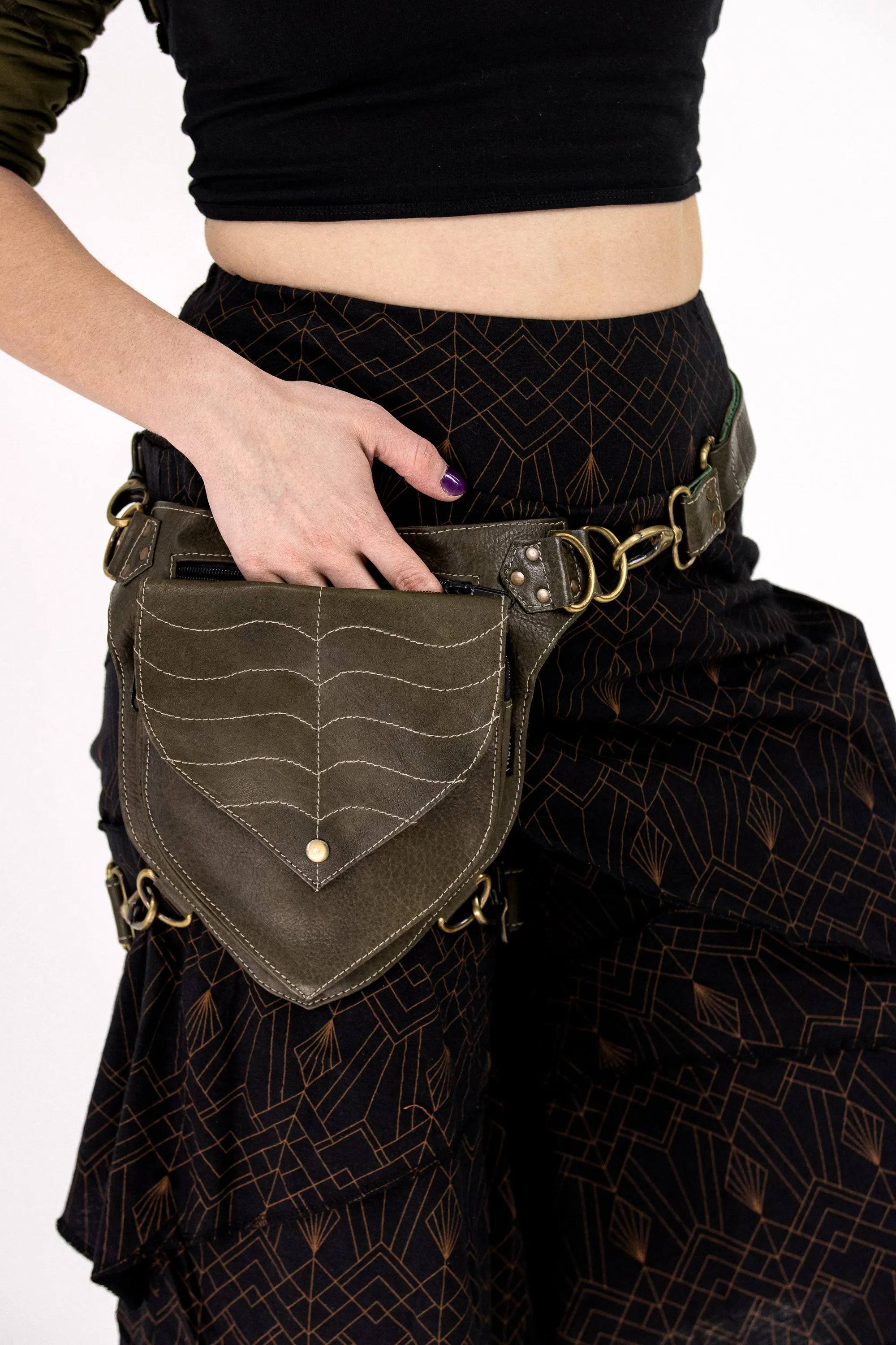 Leather Elven Satchel