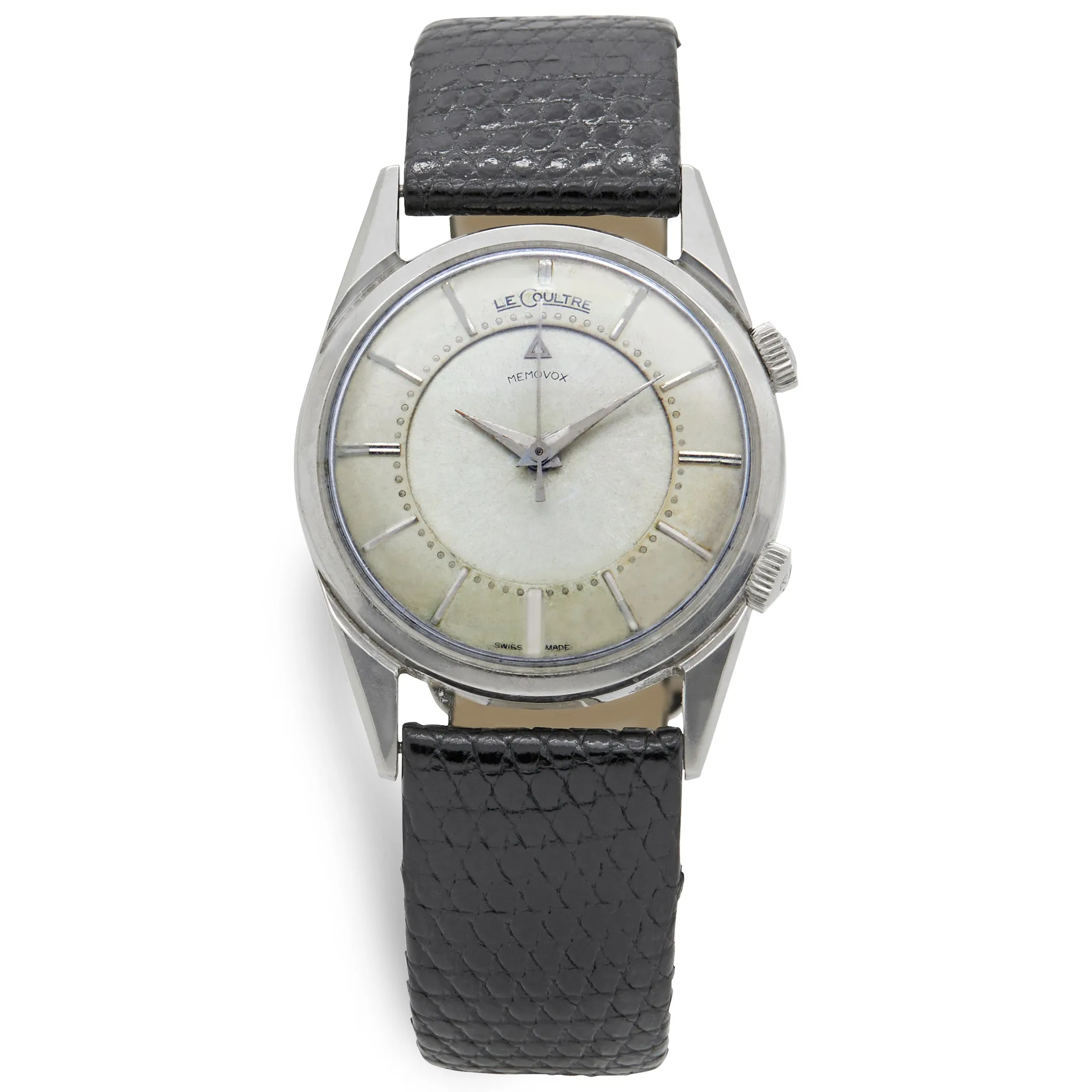 LeCoultre Memovox LeCoultre Memovox Alarm Silver Dial Manual Widning Men's Watch