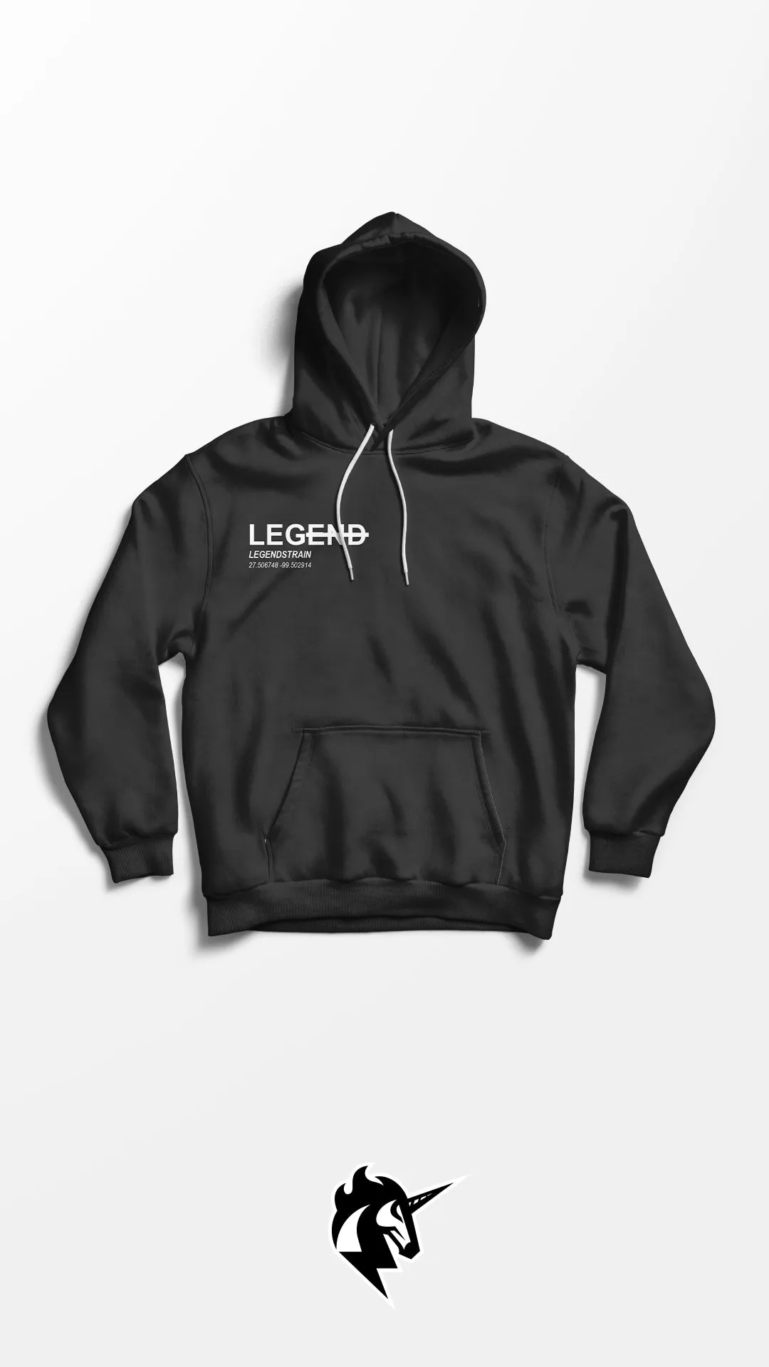 LEGEND Hoodie Black