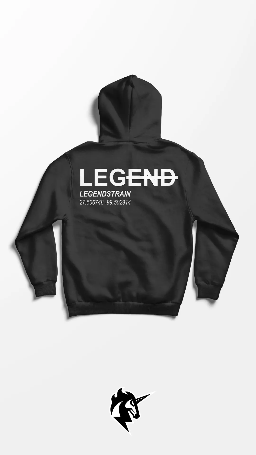 LEGEND Hoodie Black