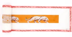 Leopard Belt/Strap on Gold
