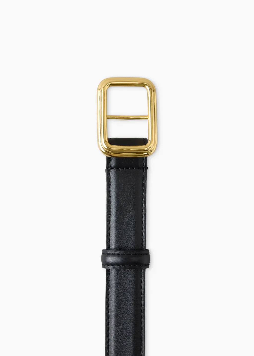 LIÉ Studio Georgia Wide Belt in Black